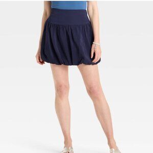NWT A New Day (From Target) Navy Bubble Mini Skirt Women's Size 4